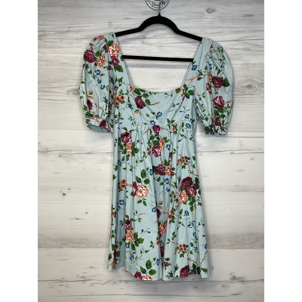Laura Ashley Urban Outfitters Dress Womens Small Floral Puff Sleeve‎ Cottagecore